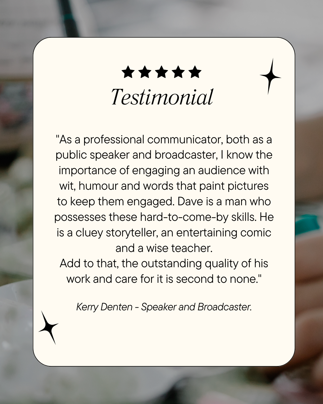 Testimonial - Kerry