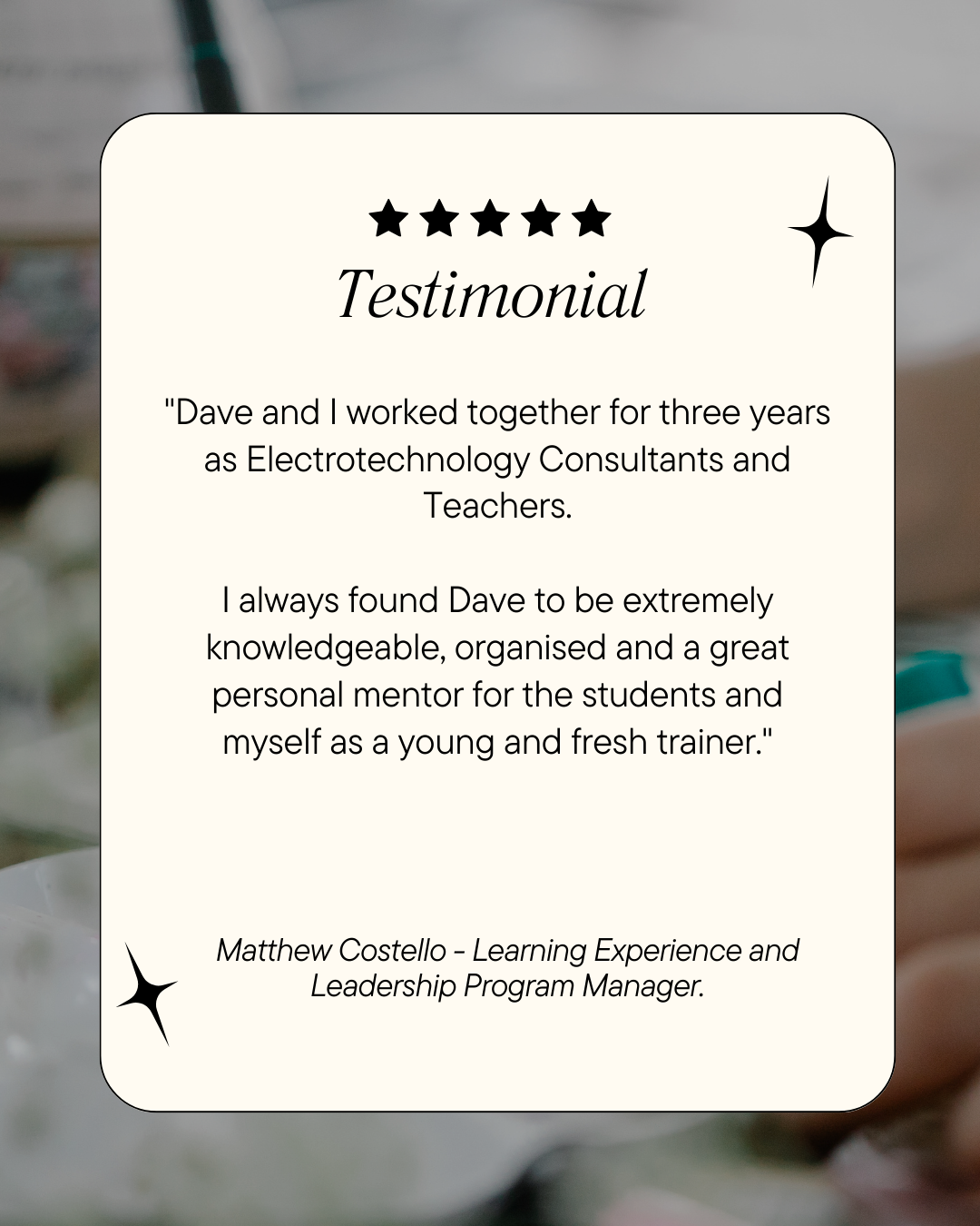 Testimonial-Matthew